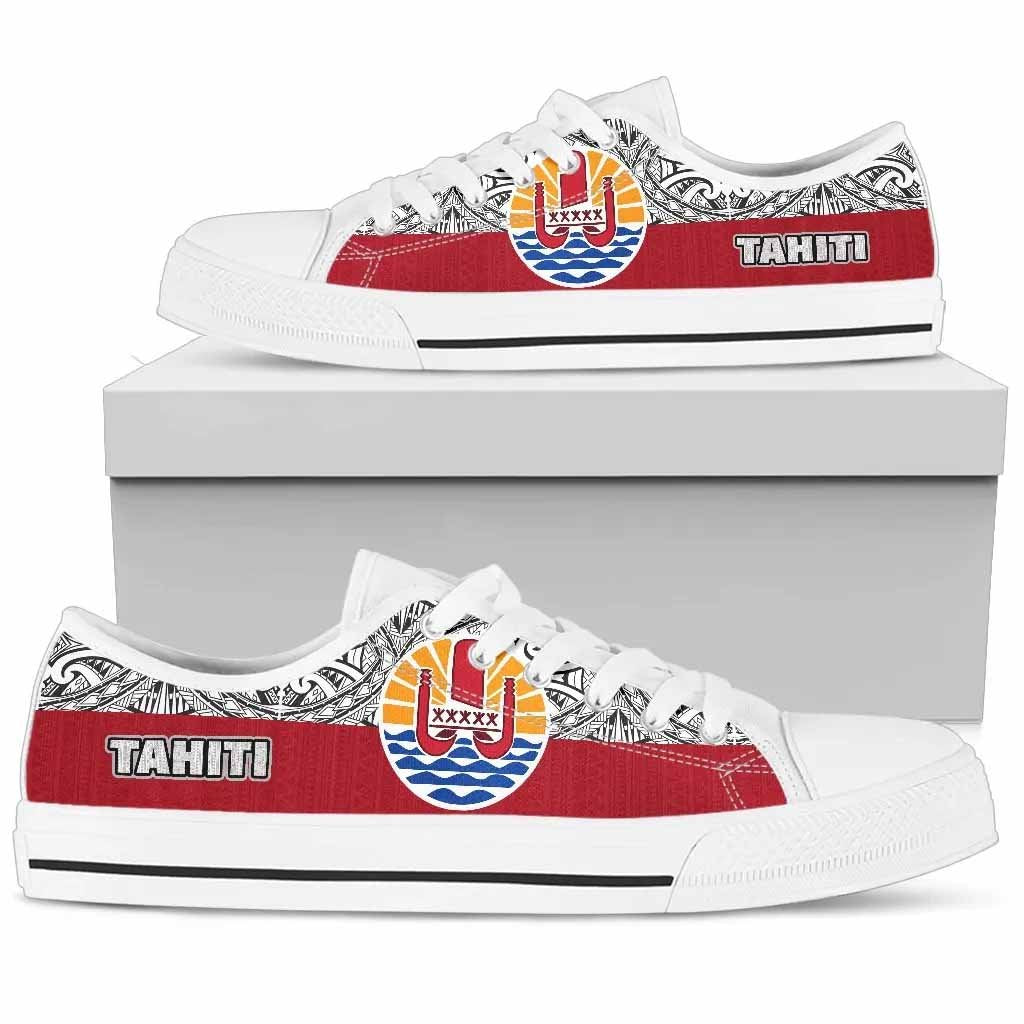 Tahiti Low Top Shoes - Polynesian Design