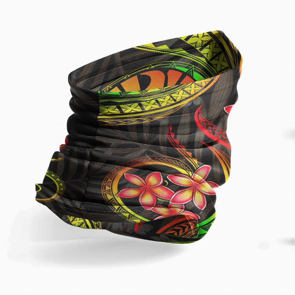 Tahiti Neck Gaiter - Plumeria Reggae