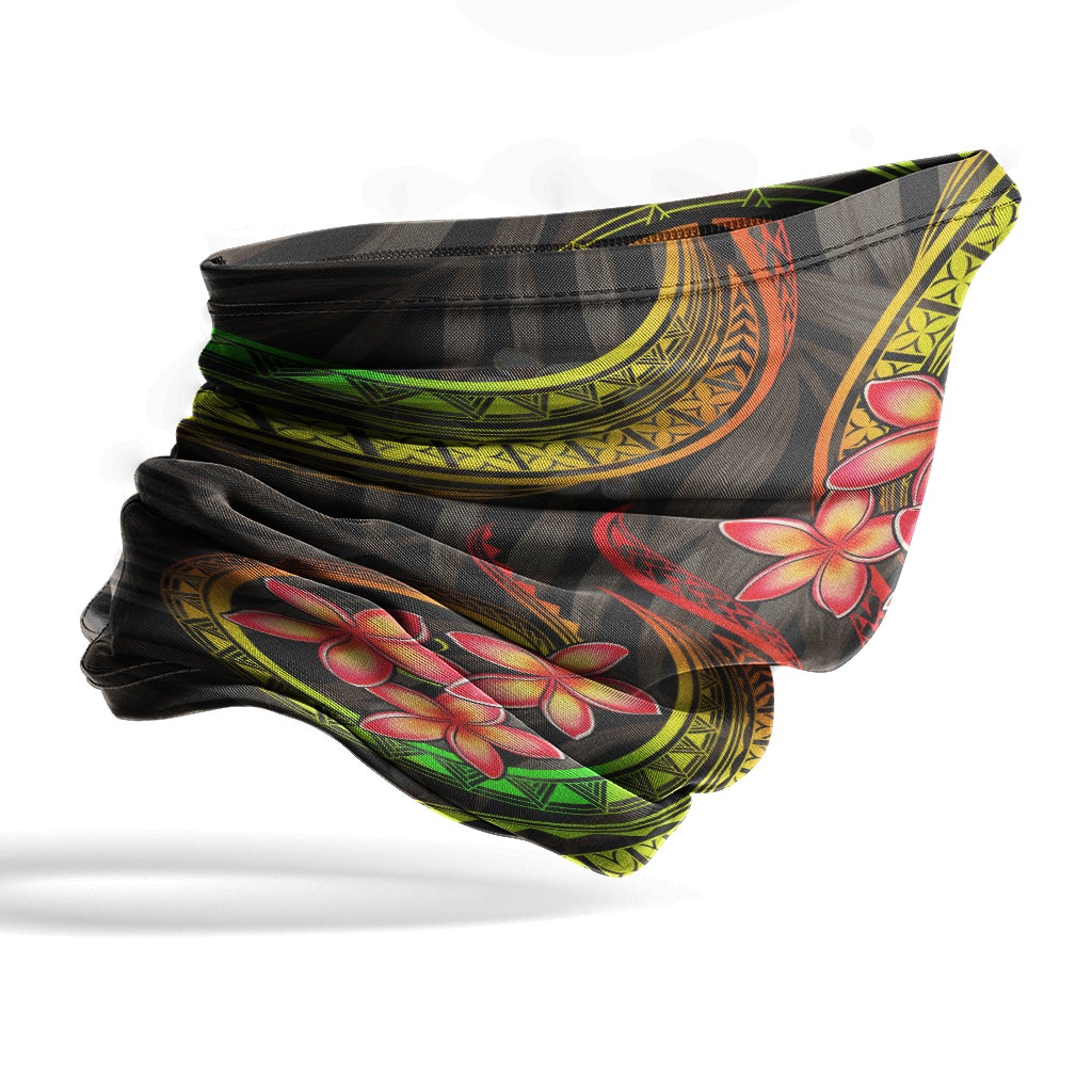Tahiti Neck Gaiter - Plumeria Reggae
