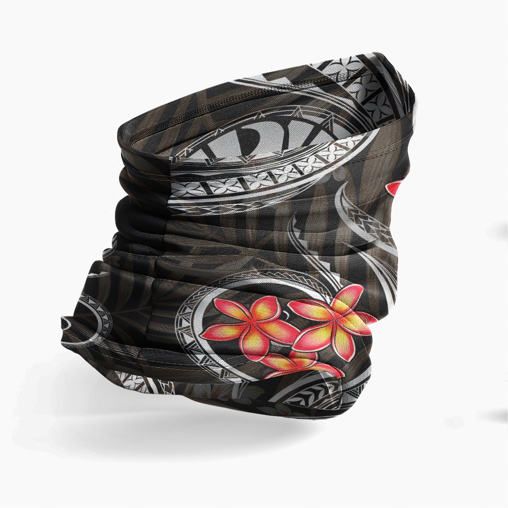 Tahiti Neck Gaiter - Plumeria White