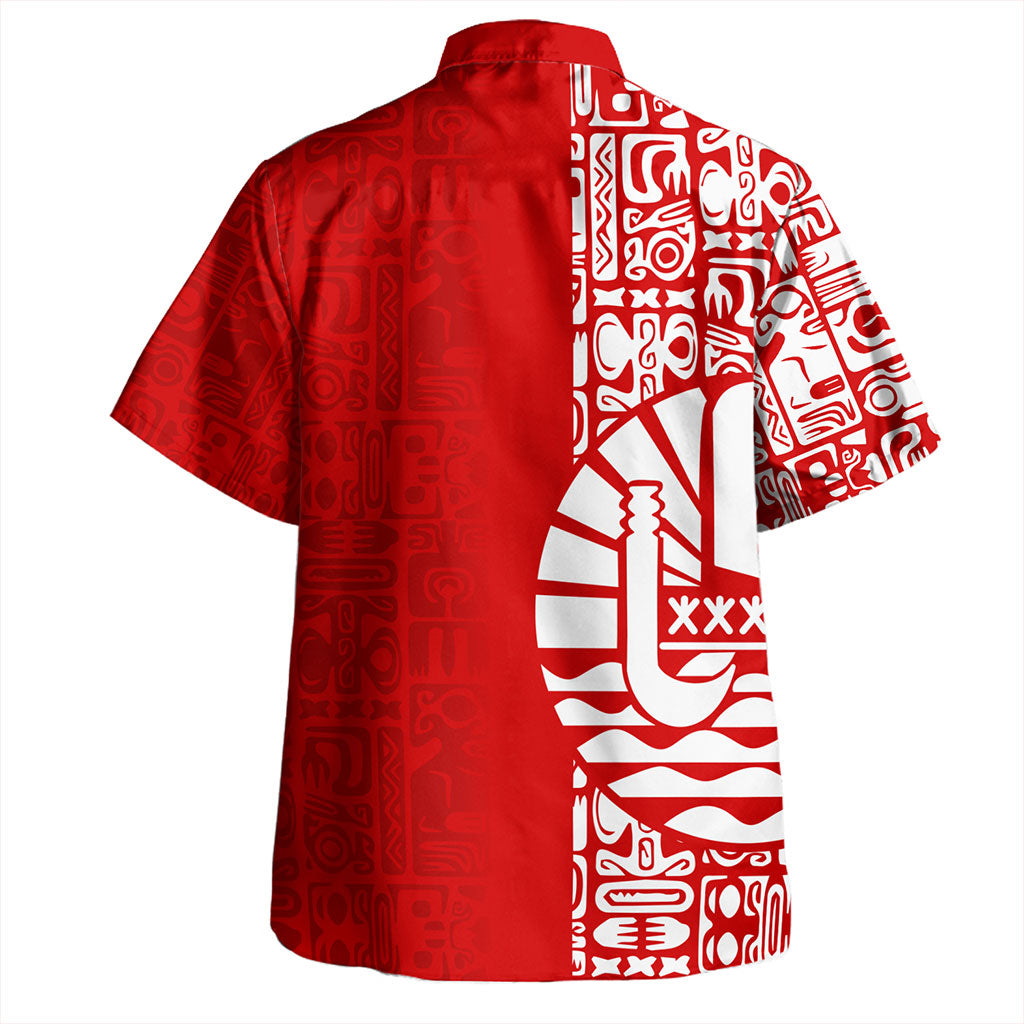 Tahiti Hawaiian Shirt Tribal Tattoo Design