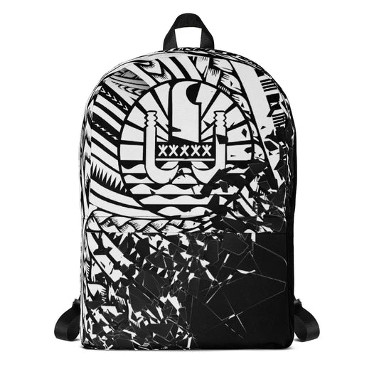 Tahiti Polynesian Backpack - Broken Mirror
