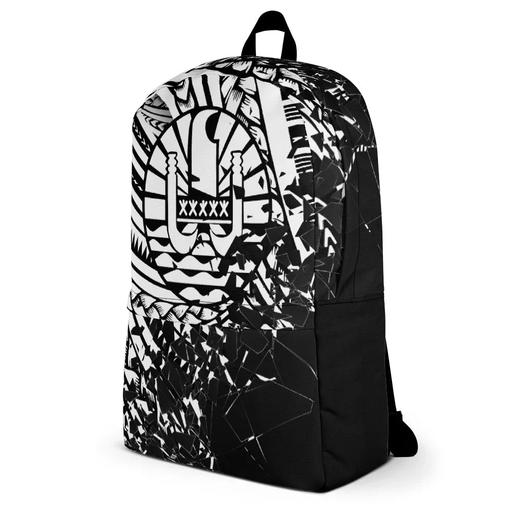 Tahiti Polynesian Backpack - Broken Mirror