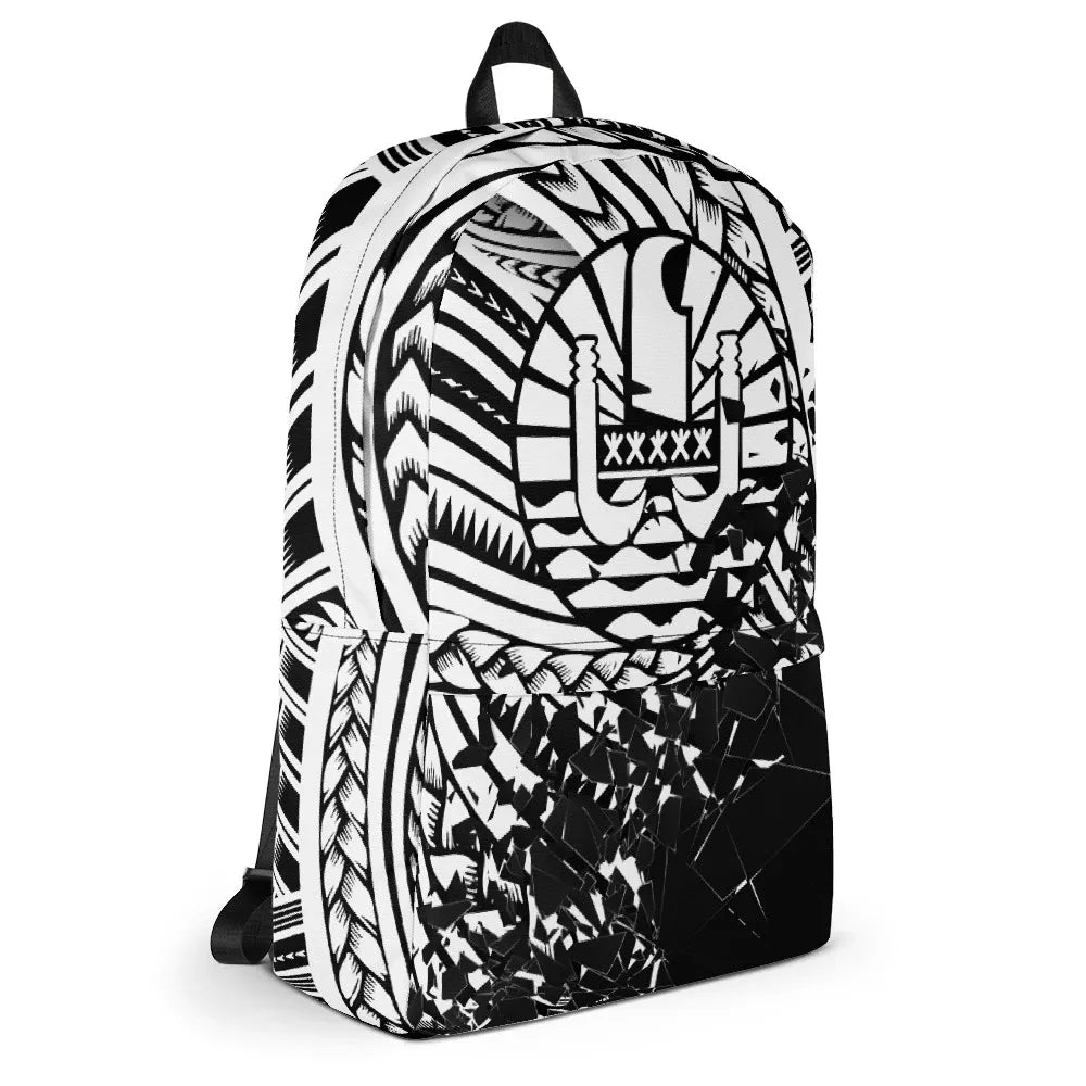 Tahiti Polynesian Backpack - Broken Mirror