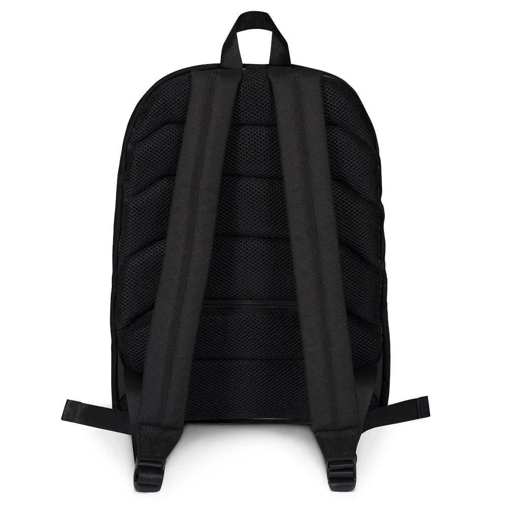 Tahiti Polynesian Backpack - Red Tribal Pattern