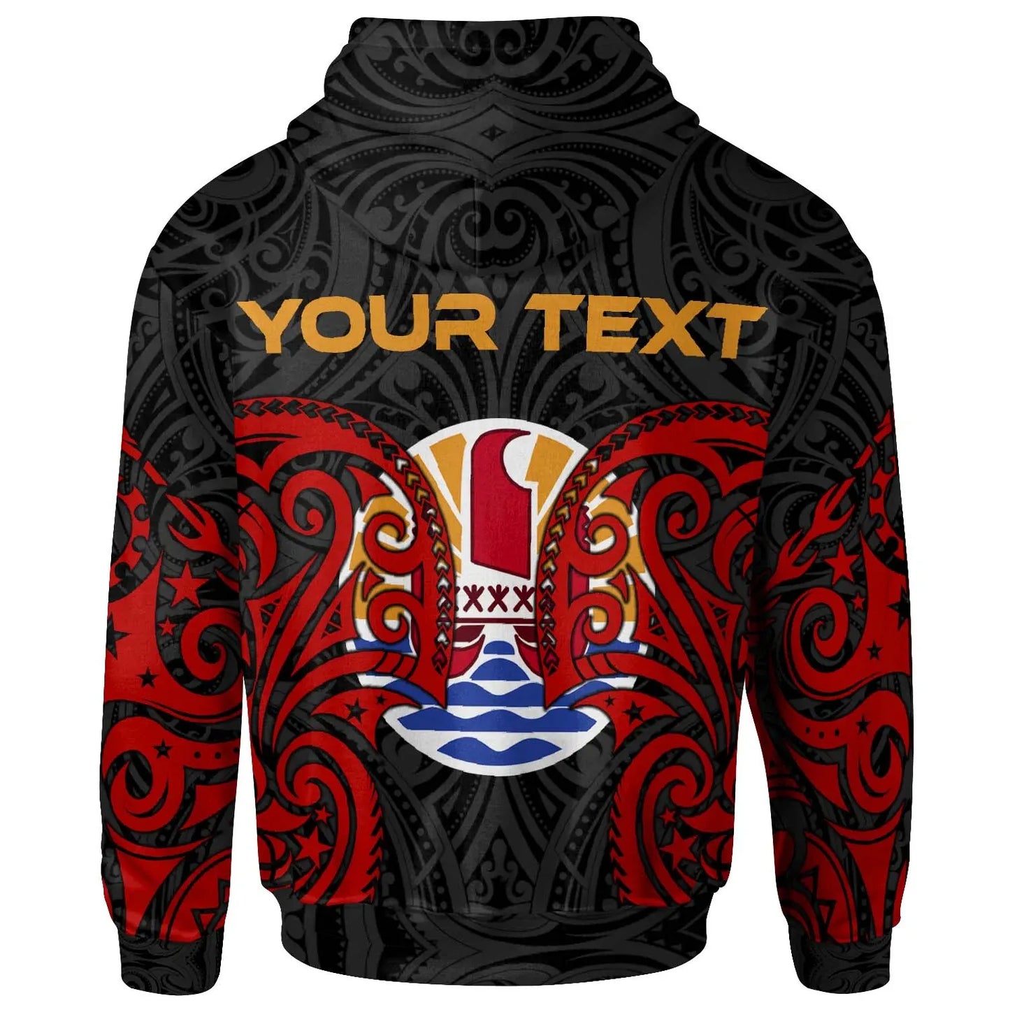 Tahiti Polynesian Custom Personalised Hoodie - Tahitians Spirit