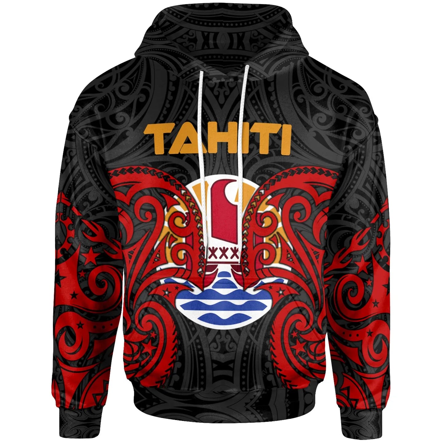 Tahiti Polynesian Hoodie - Tahitians Spirit