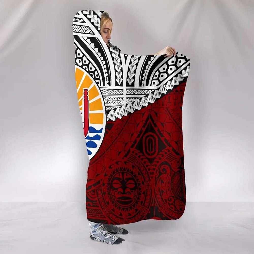 Tahiti Special Hooded Blanket