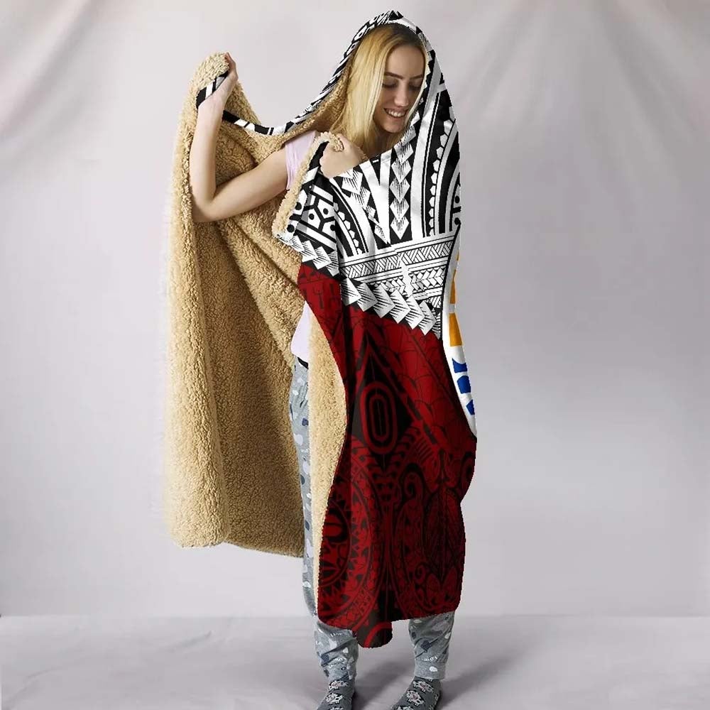 Tahiti Special Hooded Blanket