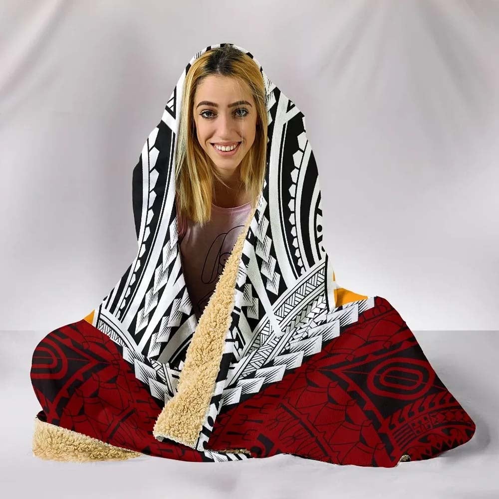 Tahiti Special Hooded Blanket