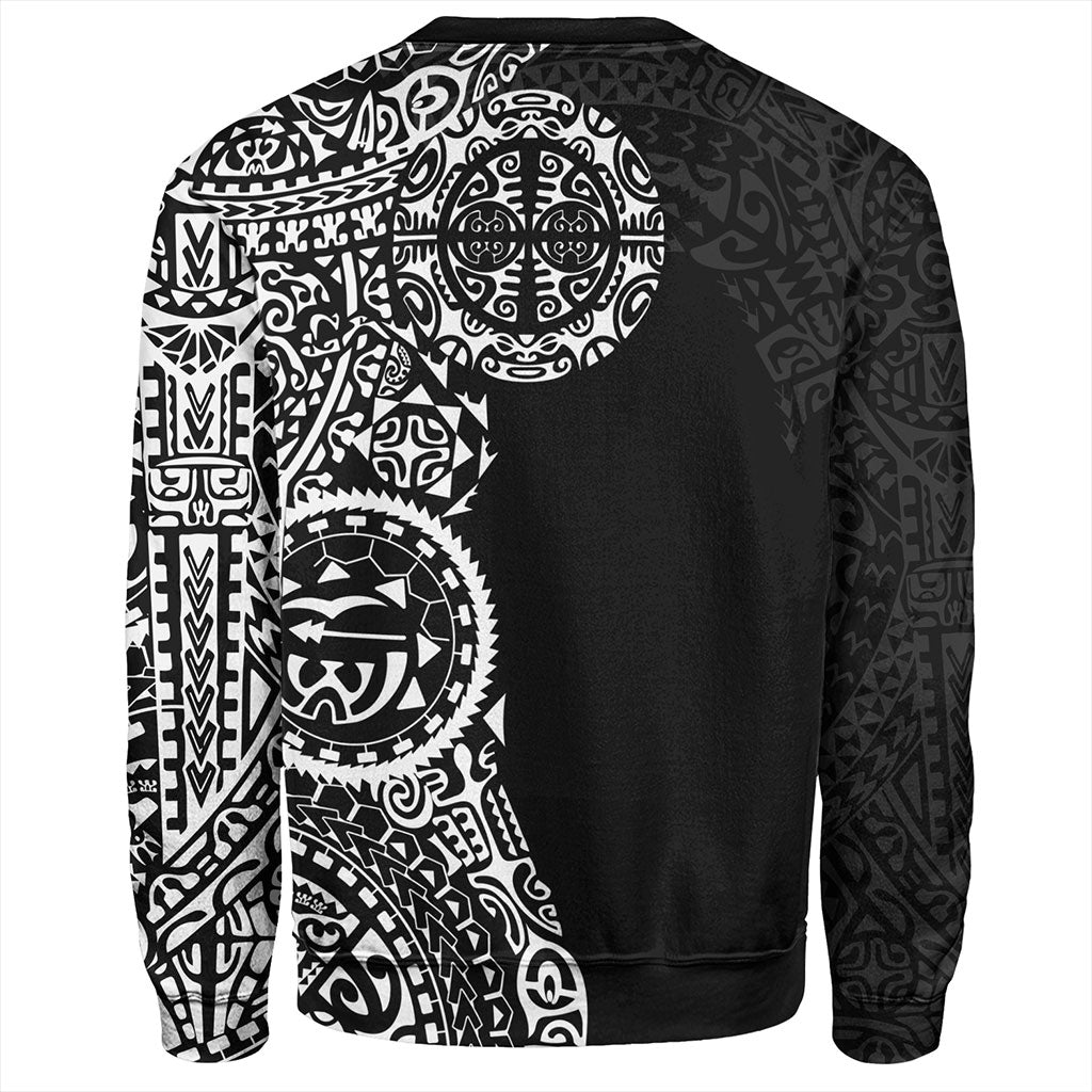 Tahiti Sweatshirt Tribal Tattoo