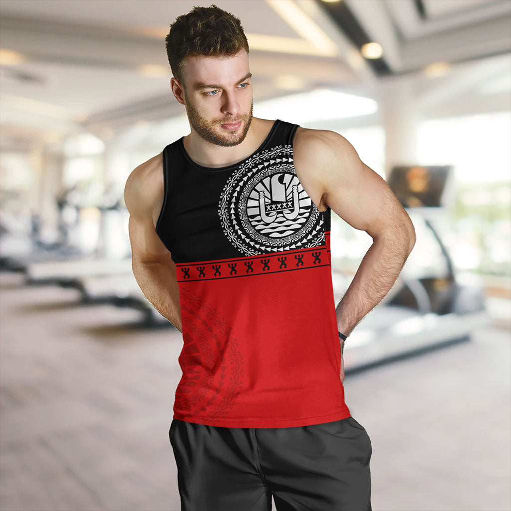 Tahiti Tank Top Tribal Tattoo Design