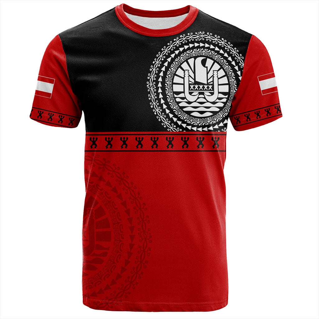 Tahiti T-Shirt Tribal Tattoo Design