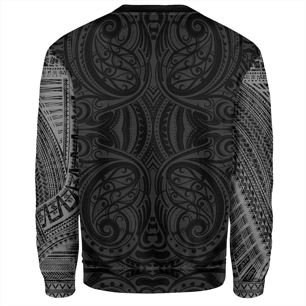 Samoa Sweatshirt Tribal Tattoo Chest Design