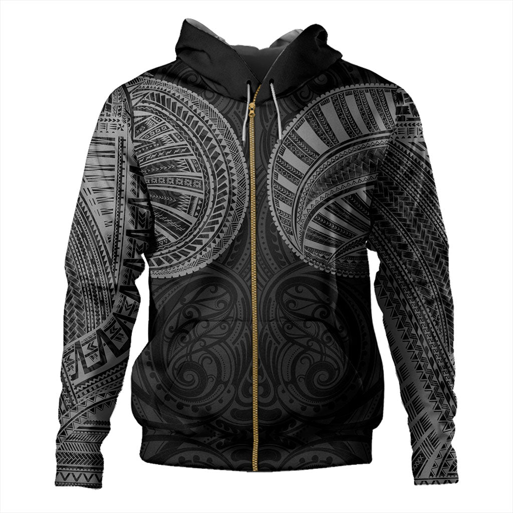 Samoa Hoodie Tribal Tattoo Chest Design