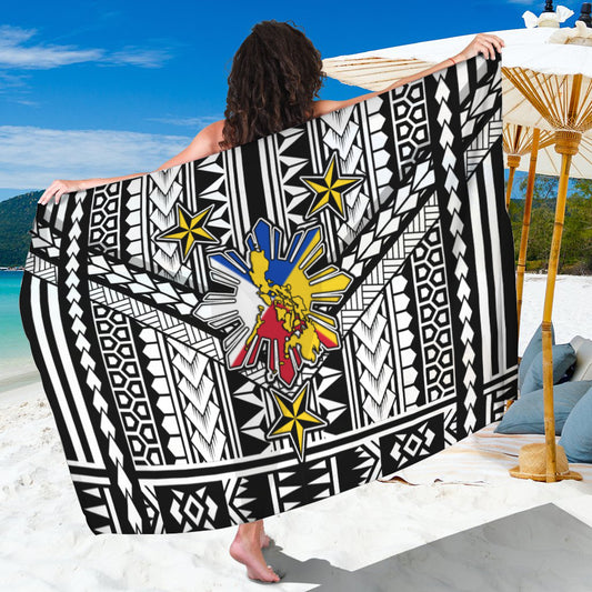 Philippines Filipinos Sun And Stars Tribal Tattoo Patterns Style Sarong