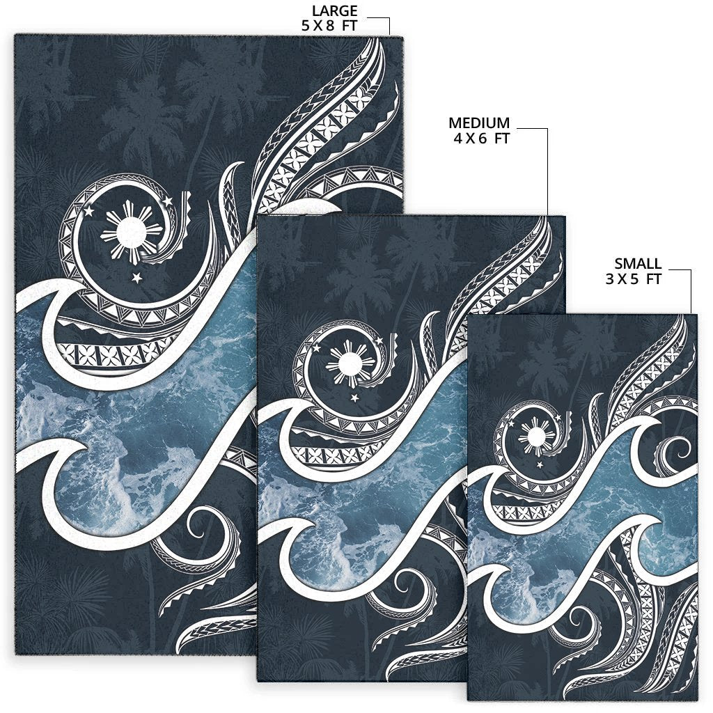 The Philippines Area Rug - Ocean Style