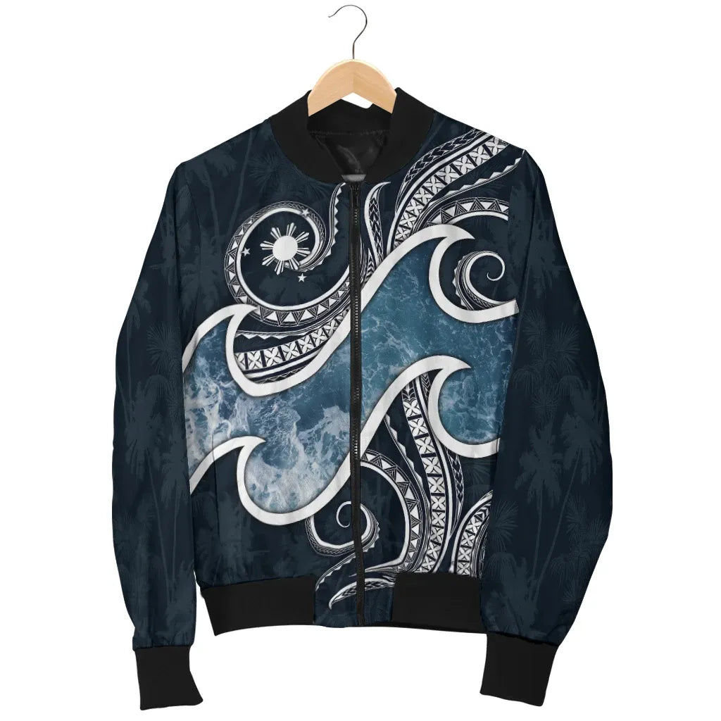The Philippines Bomber Jacket - Ocean Style
