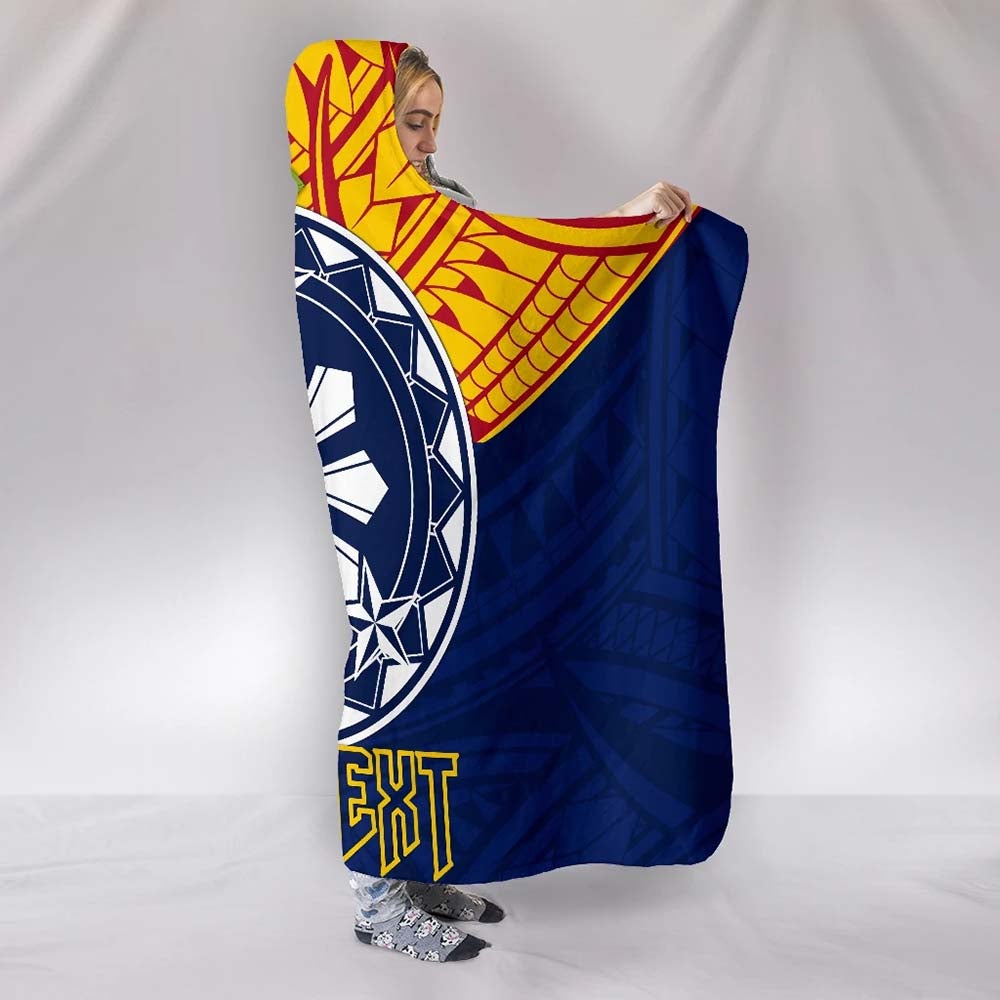 The Philippines Personalised Hooded Blanket - Filipino Sampaguita