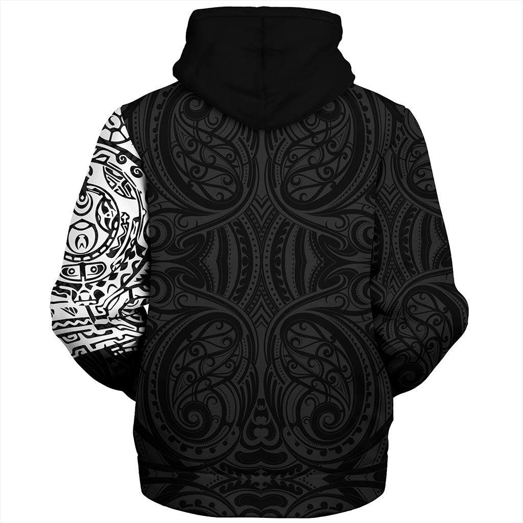 Samoa Sherpa Hoodie The Rock Chest Tattoo Pieces Designs