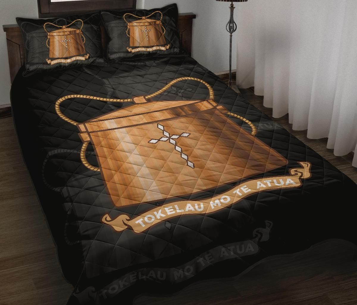 Tokelau Polynesian Quilt Bed Set