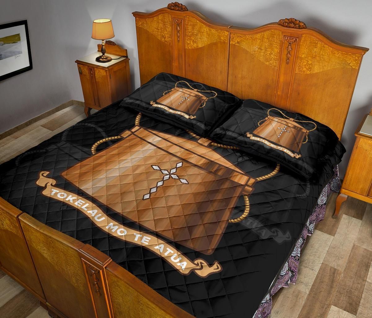 Tokelau Polynesian Quilt Bed Set