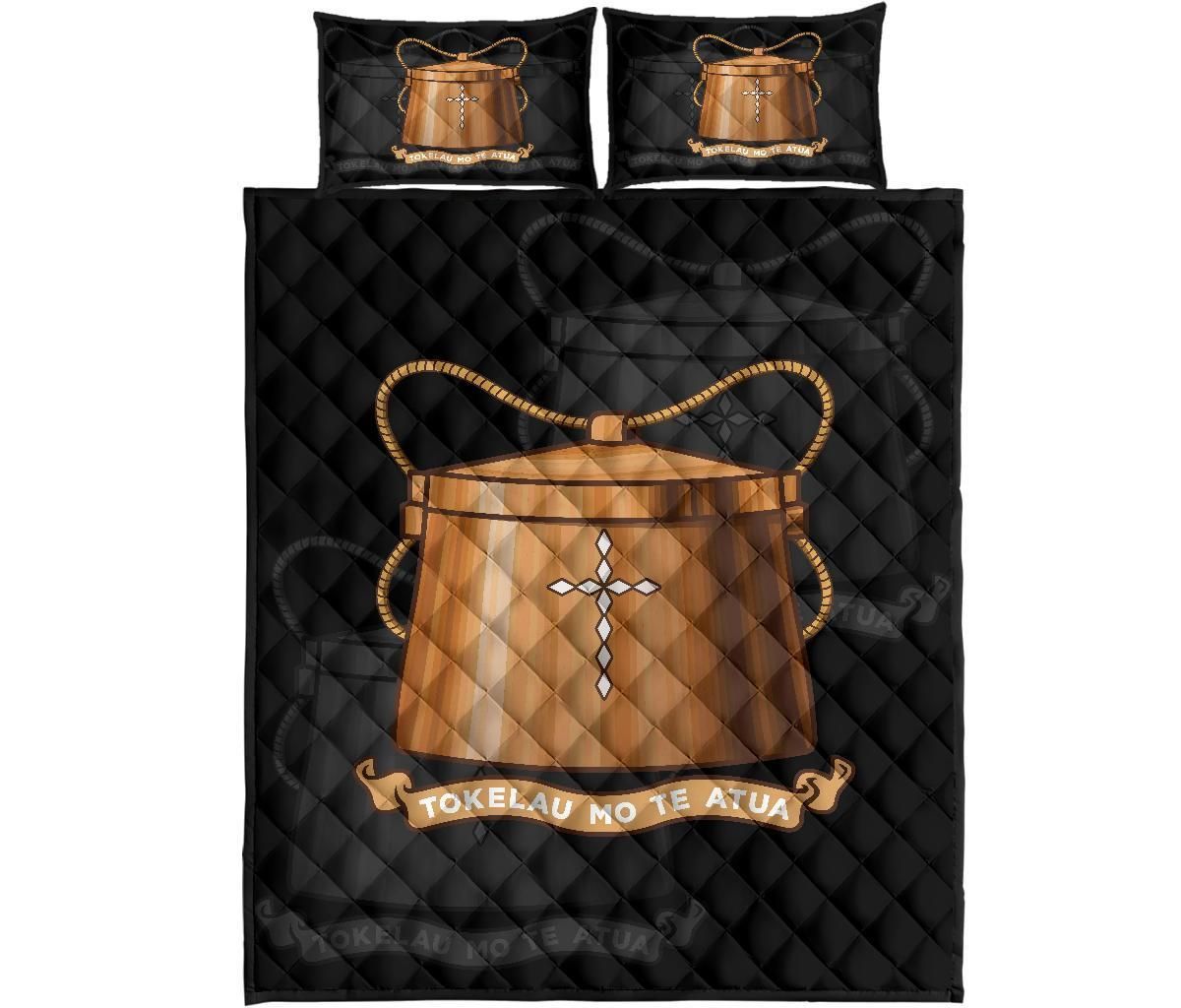 Tokelau Polynesian Quilt Bed Set