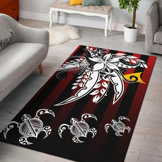 Tokelau Area Rug - Vertical Stripes Style