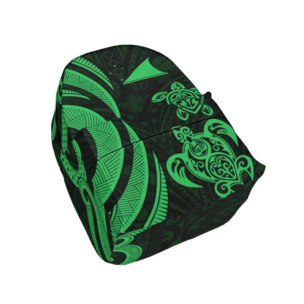 Tokelau Backpack - Green Tentacle Turtle