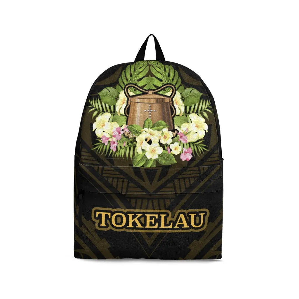 Tokelau Backpack - Polynesian Gold Patterns Collection