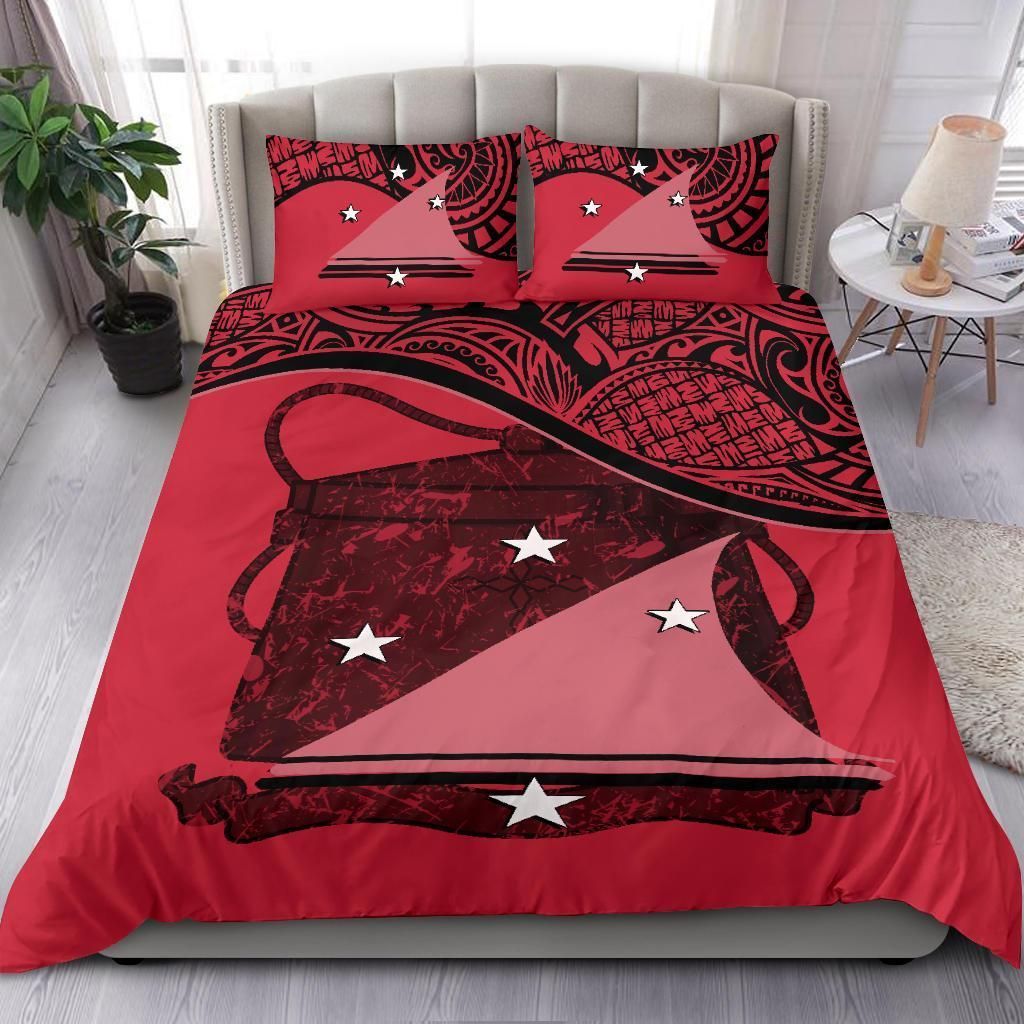 Tokelau Duvet Cover Set - Tokelau Coat Of Arms Pink