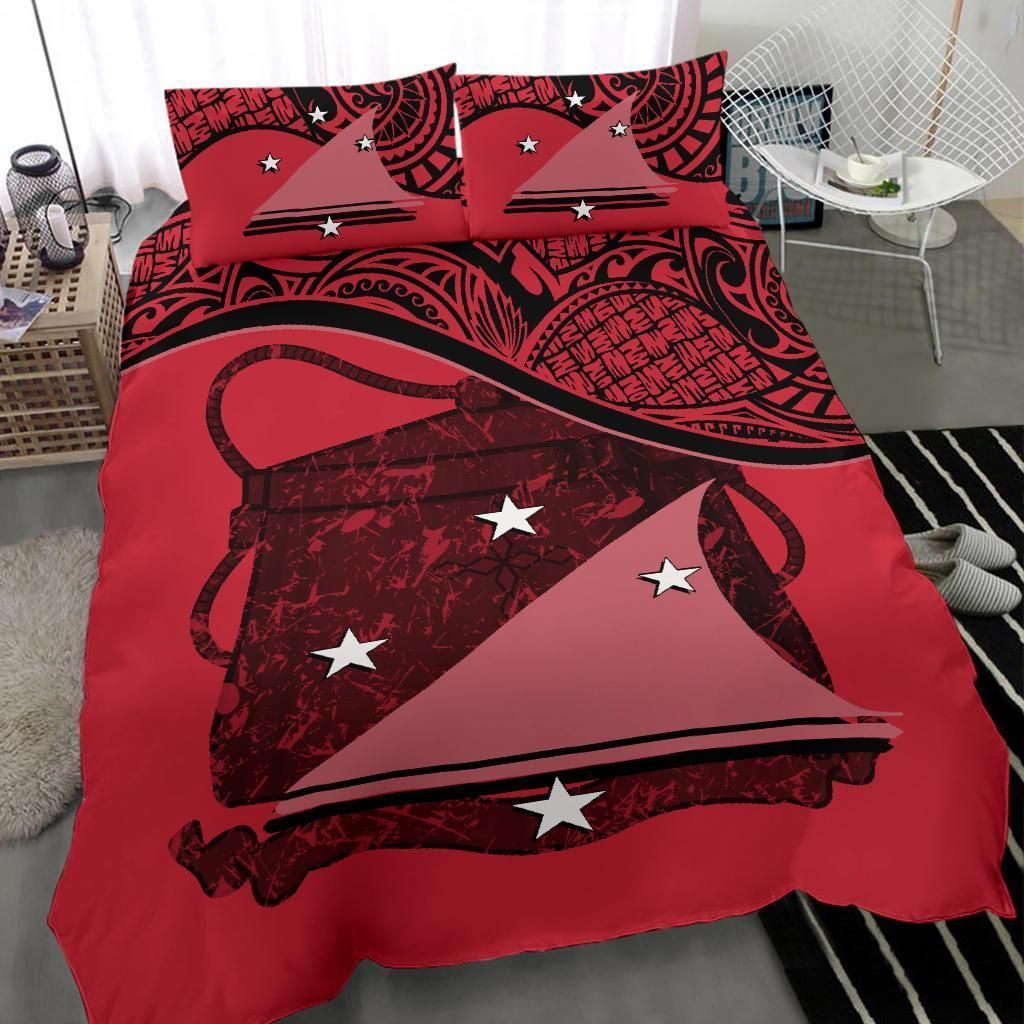 Tokelau Duvet Cover Set - Tokelau Coat Of Arms Pink