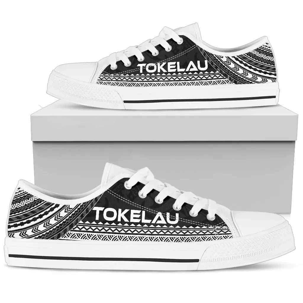 Tokelau Low Top Shoes - Polynesian Black Chief Version