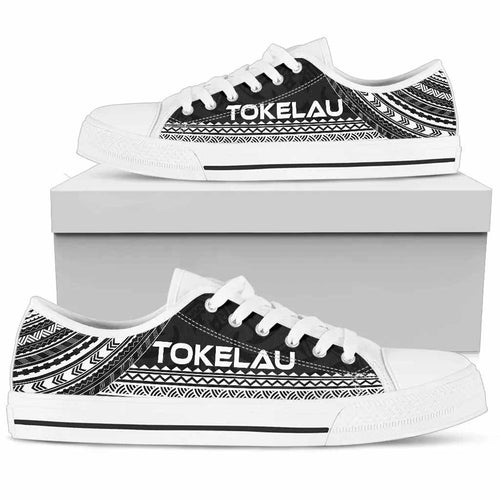 Tokelau Low Top Shoes - Polynesian Black Chief Version
