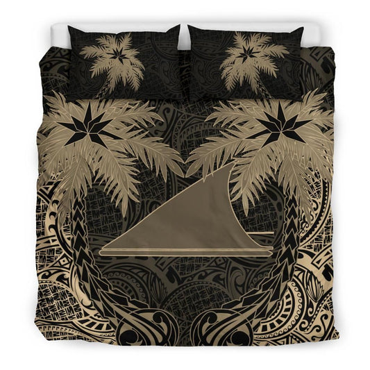 Tokelau Duvet Cover Set - Tokelau Flag Coconut (Duvet Cover)
