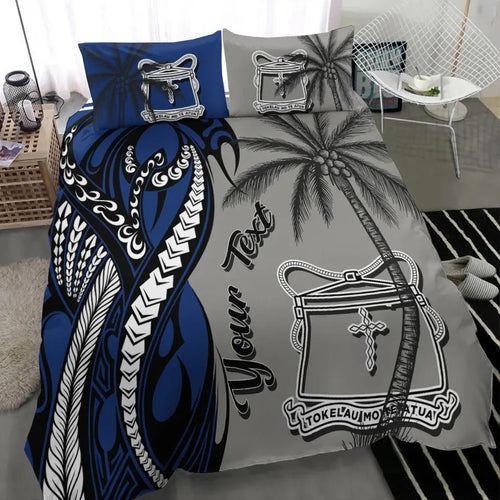 Tokelau Custom Personalized Bedding Set - Classical Coconut Tree
