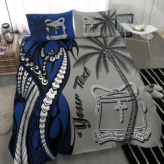 Tokelau Custom Personalized Bedding Set - Classical Coconut Tree