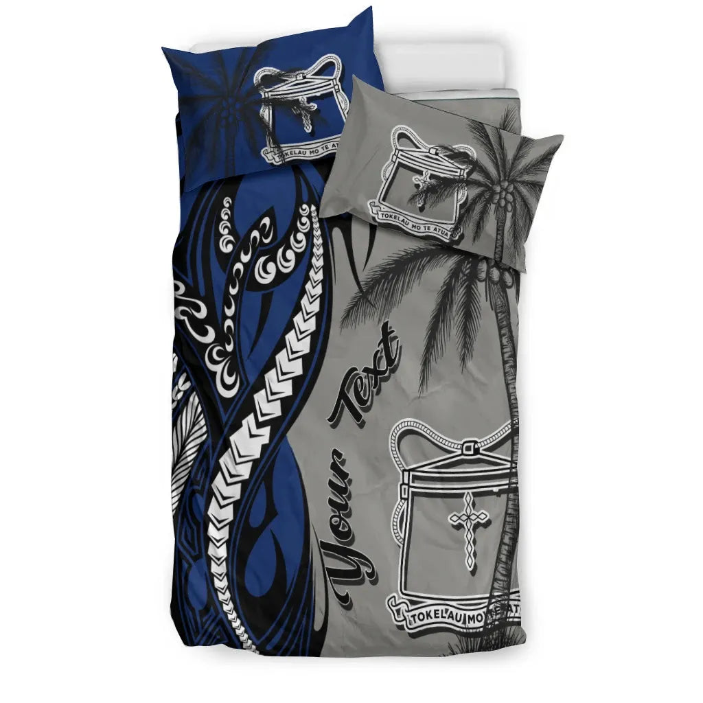 Tokelau Custom Personalized Bedding Set - Classical Coconut Tree