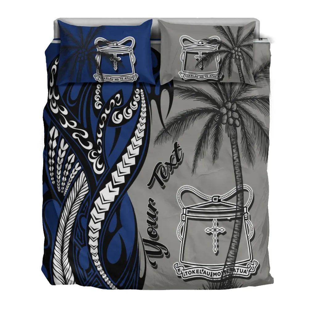 Tokelau Custom Personalized Bedding Set - Classical Coconut Tree
