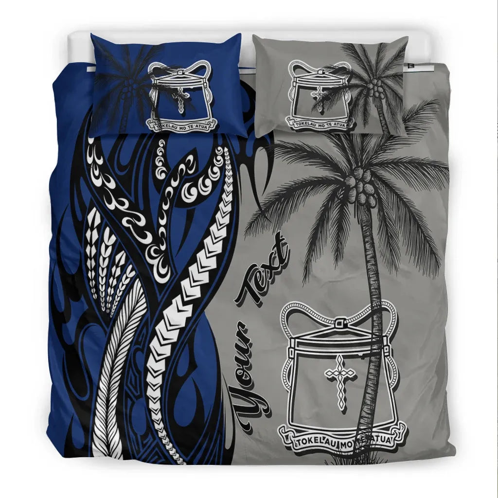 Tokelau Custom Personalized Bedding Set - Classical Coconut Tree