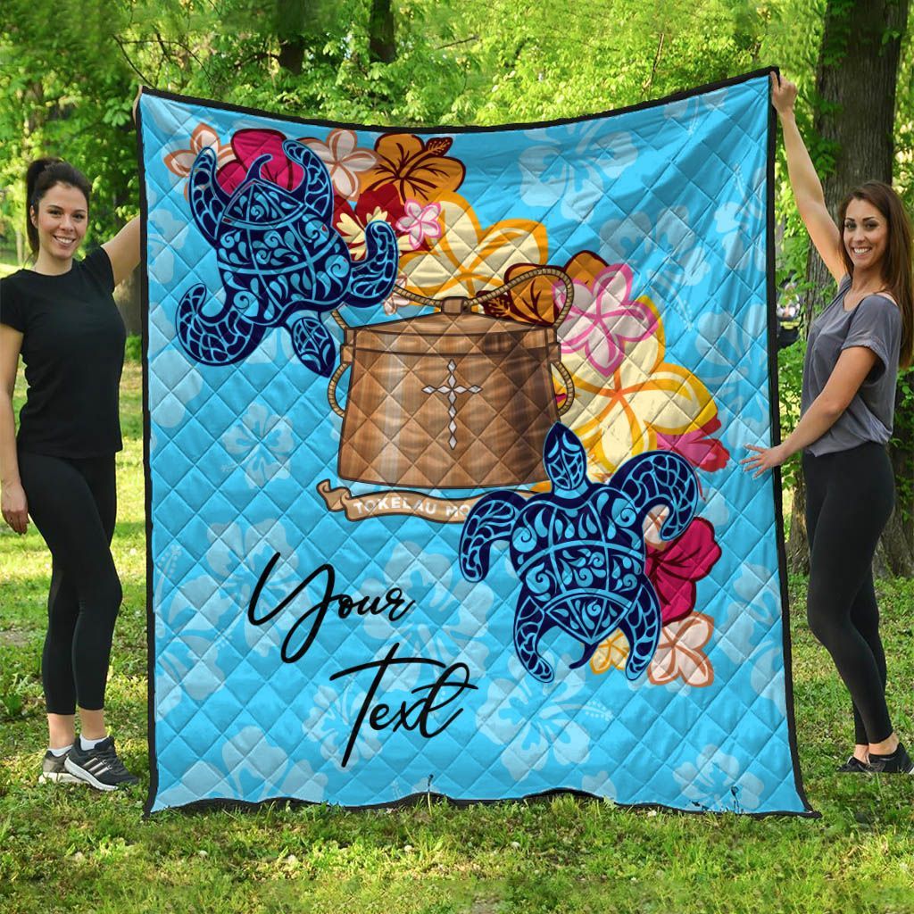 Tokelau Custom Personalised Premium Quilt - Tropical Style