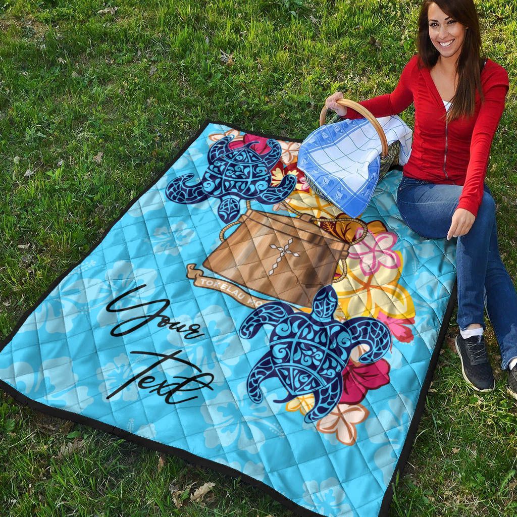 Tokelau Custom Personalised Premium Quilt - Tropical Style