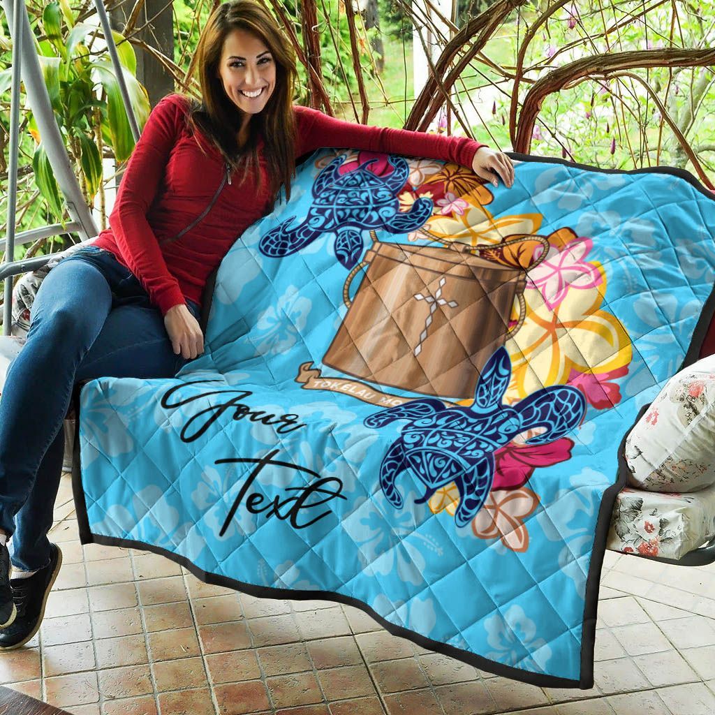 Tokelau Custom Personalised Premium Quilt - Tropical Style