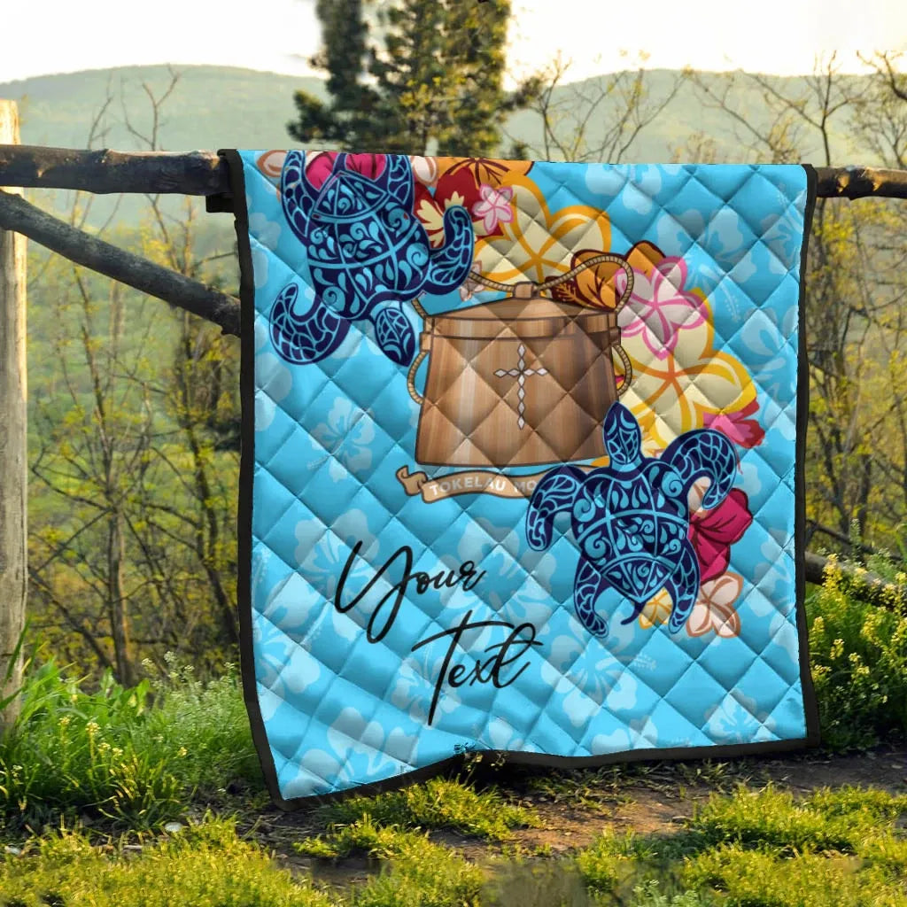 Tokelau Custom Personalised Premium Quilt - Tropical Style