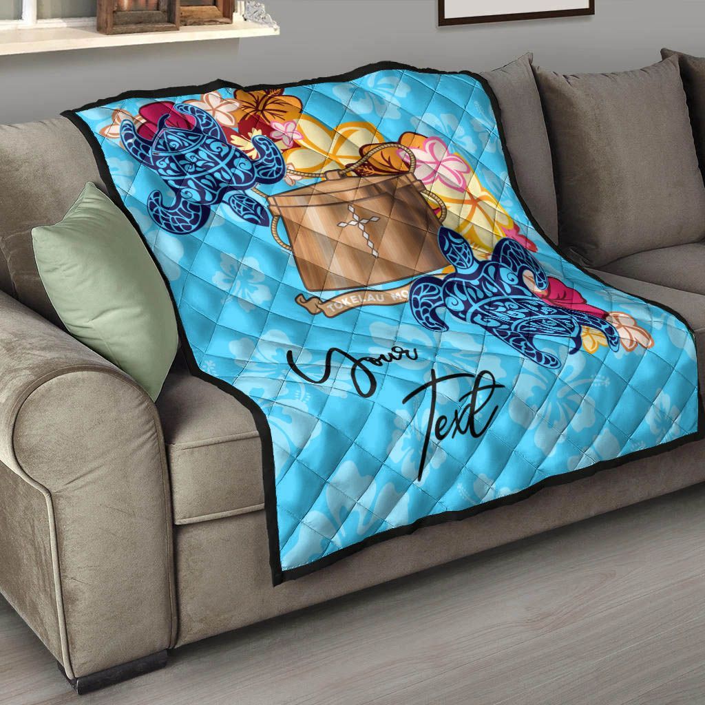 Tokelau Custom Personalised Premium Quilt - Tropical Style