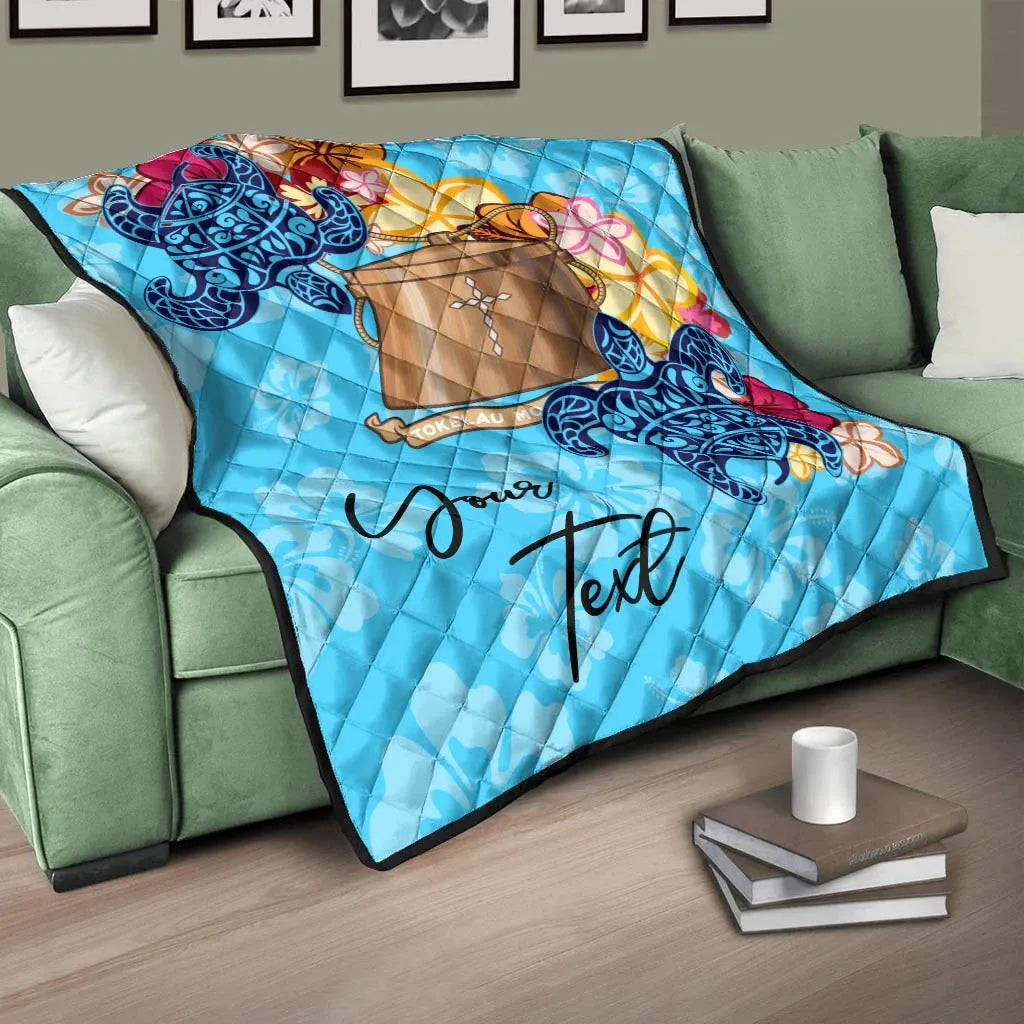 Tokelau Custom Personalised Premium Quilt - Tropical Style