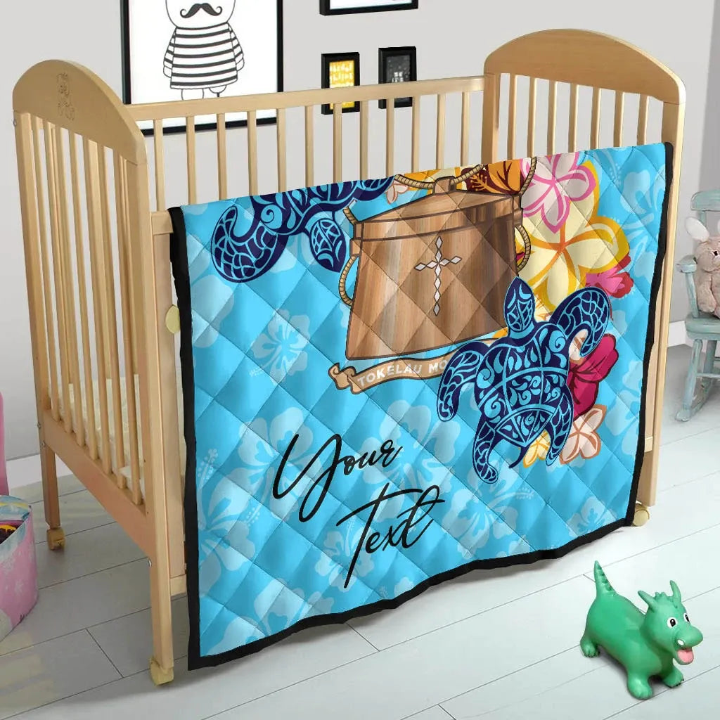 Tokelau Custom Personalised Premium Quilt - Tropical Style