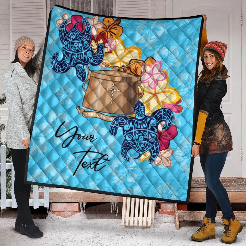 Tokelau Custom Personalised Premium Quilt - Tropical Style