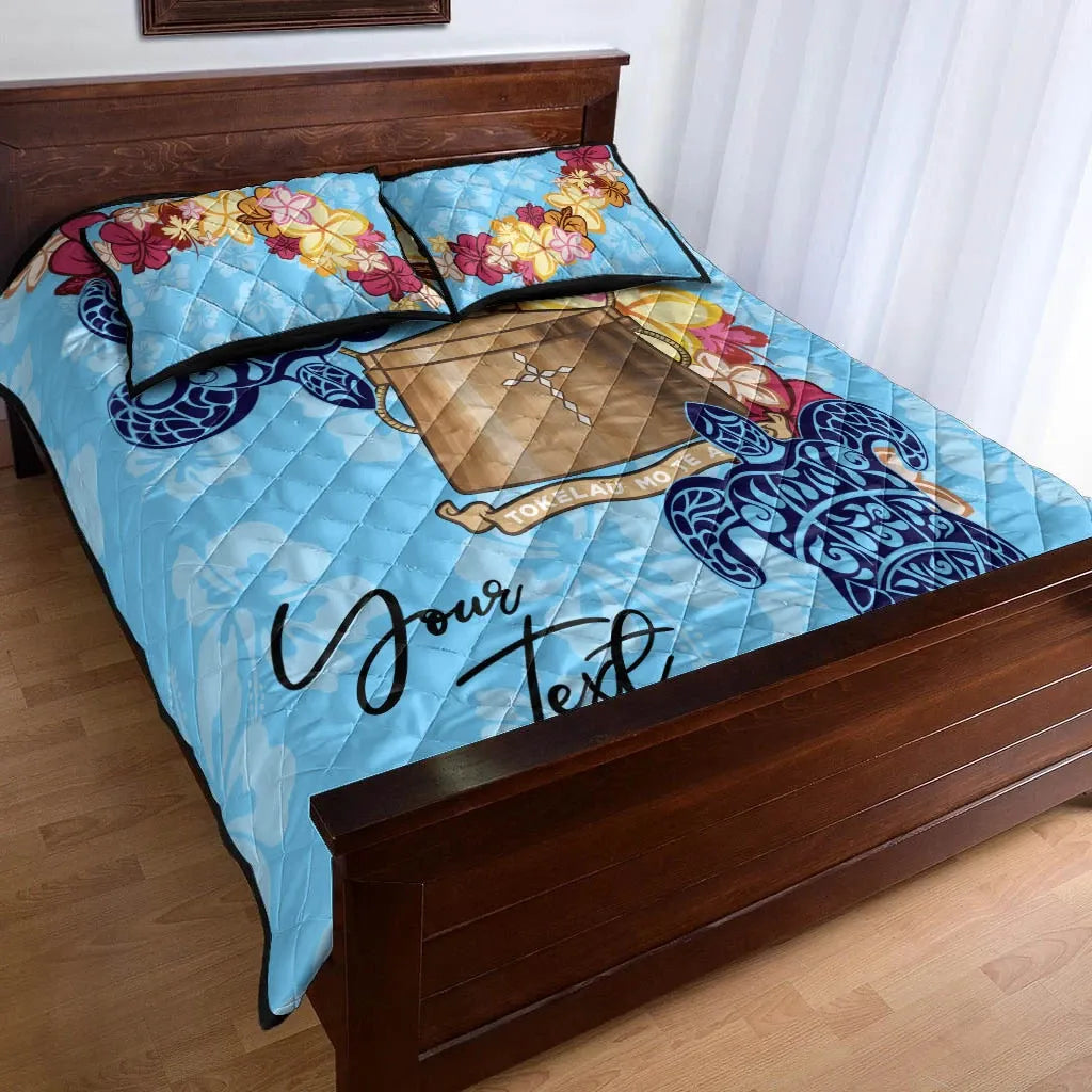 Tokelau Custom Personalised Quilt Bed Set - Tropical Style