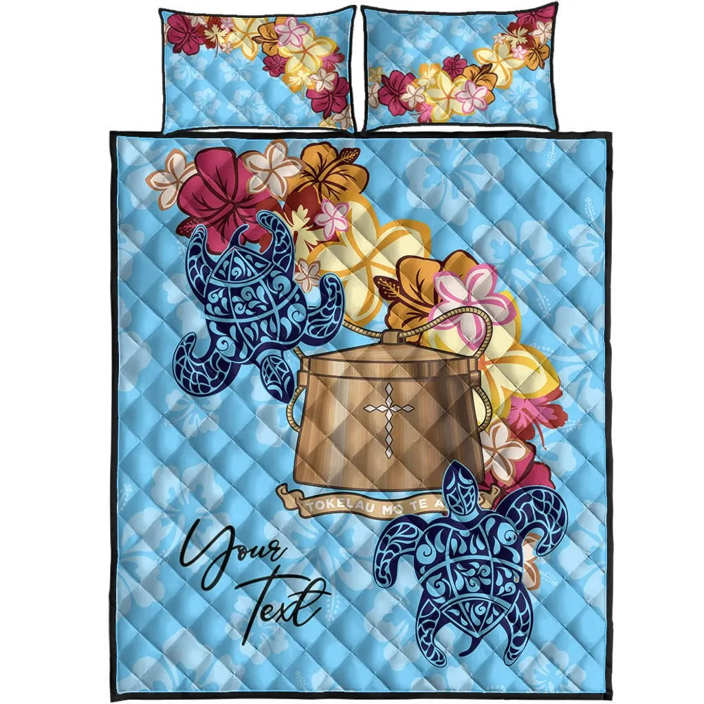 Tokelau Custom Personalised Quilt Bed Set - Tropical Style